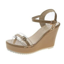 Load image into Gallery viewer, Summer Ladies Sandals Wedges Platform Women's Shoes Buckle Female - Sophornlilly