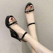 Load image into Gallery viewer, Summer Ladies Sandals Wedges Platform Women's Shoes Buckle Female - Sophornlilly