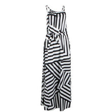 Load image into Gallery viewer, Summer Maxi Long Dress New Fashion Women Sexy Boho Striped Sleeveless - Sophornlilly