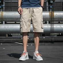 Load image into Gallery viewer, Summer Men's Outdoor Camouflage Cargo Shorts Pocket Cotton Casual Half