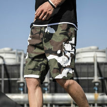 Load image into Gallery viewer, Summer Men's Outdoor Camouflage Cargo Shorts Pocket Cotton Casual Half