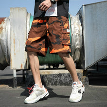 Load image into Gallery viewer, Summer Men's Outdoor Camouflage Cargo Shorts Pocket Cotton Casual Half