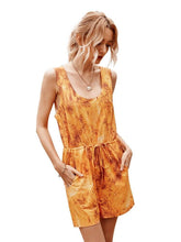 Load image into Gallery viewer, Summer New Boho Print Beach Jumpsuits Fashion Sleeveless Solid Slim - Sophornlilly
