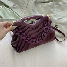 Load image into Gallery viewer, New Candy Colours Handle Chain Shoulder Bag