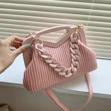 Load image into Gallery viewer, New Candy Colours Handle Chain Shoulder Bag