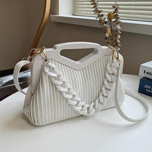 Load image into Gallery viewer, New Candy Colours Handle Chain Shoulder Bag