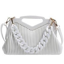 Load image into Gallery viewer, New Candy Colours Handle Chain Shoulder Bag