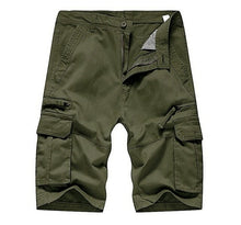 Load image into Gallery viewer, Summer Pants Cotton Shorts Men Cargo Shorts Multi Pockets Summer
