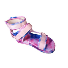 Load image into Gallery viewer, Summer Platform Sandals For Womens Open Toe Ankel Strapprinting Flat
