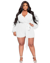 Load image into Gallery viewer, Summer Plus Size Women's Solid Chiffon Fashion Sexy Jumpsuit