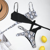 Summer Sexy Cross Bikinis Set Women Swimsuit Push Up Swimwear Female - Sophornlilly