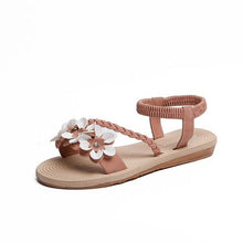 Load image into Gallery viewer, Summer Shoes Woman Sandals Elastic ankle strap Flat Sandalias Mujer - Sophornlilly