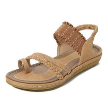Load image into Gallery viewer, Summer Shoes Women Bohemia Sandals Flat Non slip Summer Beach Shoes - Sophornlilly