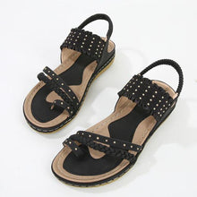 Load image into Gallery viewer, Summer Shoes Women Bohemia Sandals Flat Non slip Summer Beach Shoes - Sophornlilly