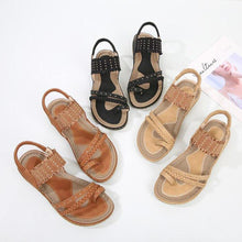 Load image into Gallery viewer, Summer Shoes Women Bohemia Sandals Flat Non slip Summer Beach Shoes - Sophornlilly