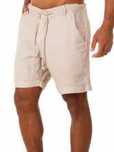 Load image into Gallery viewer, Summer Shorts Men High Waist Drawstring Pants Streetwear Casual Mens
