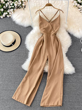 Load image into Gallery viewer, Summer Strap Halter Jumpsuit