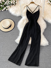 Load image into Gallery viewer, Summer Strap Halter Jumpsuit