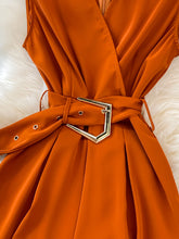 Load image into Gallery viewer, Vintage V Neck Sleeveless High Waist Jumpsuits Elegant