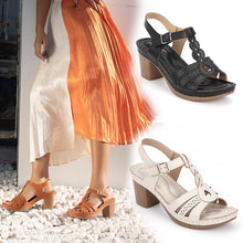 Load image into Gallery viewer, Summer Wedges Sandals High heels Beach Slippers Fashion 7.5cm Mother
