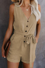 Load image into Gallery viewer, Summer Woman Clothes With Sleeveless Buttons Decor Fashion Female - Sophornlilly