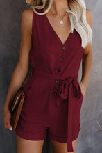 Load image into Gallery viewer, Summer Woman Clothes With Sleeveless Buttons Decor Fashion Female - Sophornlilly