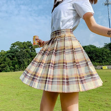 Load image into Gallery viewer, Summer Women Skirts High Waist Korean Style Pleated Skirts for