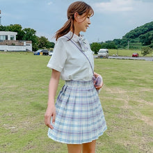 Load image into Gallery viewer, Summer Women Skirts High Waist Korean Style Pleated Skirts for