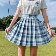 Load image into Gallery viewer, Summer Women Skirts High Waist Korean Style Pleated Skirts for
