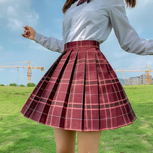 Load image into Gallery viewer, Summer Women Skirts High Waist Korean Style Pleated Skirts for