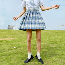 Load image into Gallery viewer, Summer Women Skirts High Waist Korean Style Pleated Skirts for