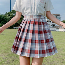 Load image into Gallery viewer, Summer Women Skirts High Waist Korean Style Pleated Skirts for