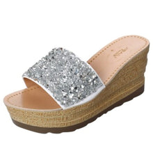 Load image into Gallery viewer, Summer Women's Sandals Mid heeled Wedges Platform Sandals Fashion