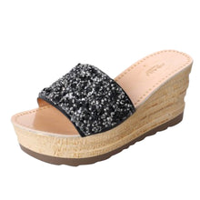 Load image into Gallery viewer, Summer Women's Sandals Mid heeled Wedges Platform Sandals Fashion