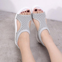 Load image into Gallery viewer, Summer Women's Sandals Shoes Wild Elastic Belt Sports Flip Flops Flats - Sophornlilly