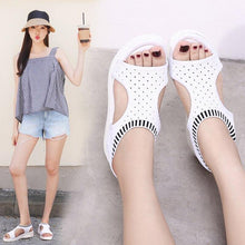 Load image into Gallery viewer, Summer Women's Sandals Shoes Wild Elastic Belt Sports Flip Flops Flats - Sophornlilly