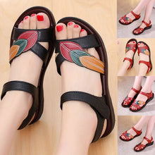 Load image into Gallery viewer, Summer Women's Shoes Flat Bottom Beach Sandals