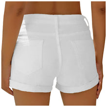Load image into Gallery viewer, Jeans Shorts Trendy Hole