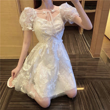Load image into Gallery viewer, Summer butterfly tie fairy princess dress new sequin mesh sweet