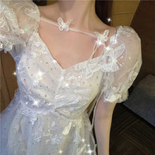Load image into Gallery viewer, Summer butterfly tie fairy princess dress new sequin mesh sweet