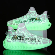 Load image into Gallery viewer, Fluorescent Shoes Round Toe Men Casual