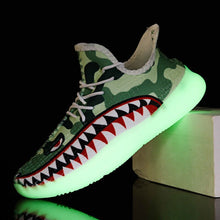 Load image into Gallery viewer, Fluorescent Shoes Round Toe Men Casual