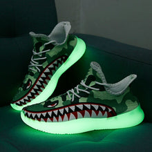 Load image into Gallery viewer, Fluorescent Shoes Round Toe Men Casual