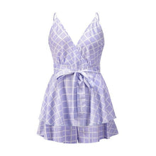 Load image into Gallery viewer, Summer jumpsuits for women lattice ruffles jumpsuit Sexy Woven - Sophornlilly