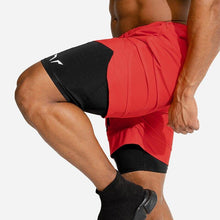 Load image into Gallery viewer, Summer new male sports shorts 2 in 1 safety bag sexy running - Sophornlilly