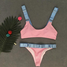 Load image into Gallery viewer, Sumptuous Women Biquini Bather Swimwear Solid Sexy