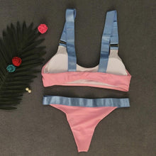 Load image into Gallery viewer, Sumptuous Women Biquini Bather Swimwear Solid Sexy