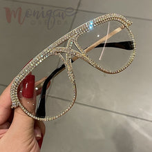 Load image into Gallery viewer, Sunglasses Rhinestone Oversized