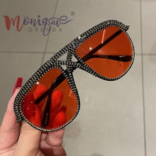 Load image into Gallery viewer, Sunglasses Rhinestone Oversized