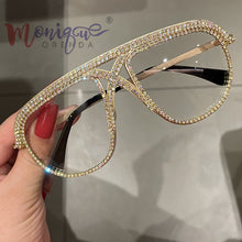 Load image into Gallery viewer, Sunglasses Rhinestone Oversized